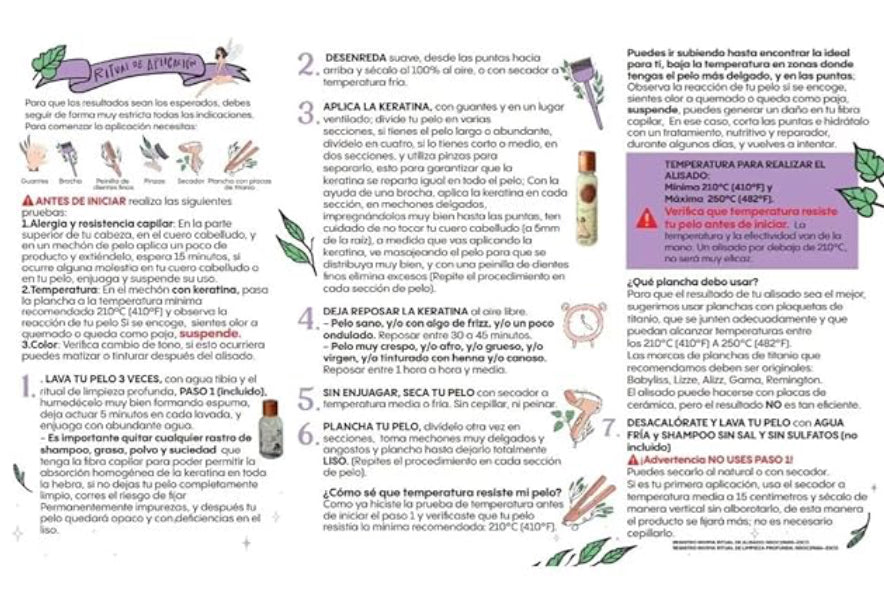Keratina Orgánica - Ritual Botánico 120ml - Ritual Botanico