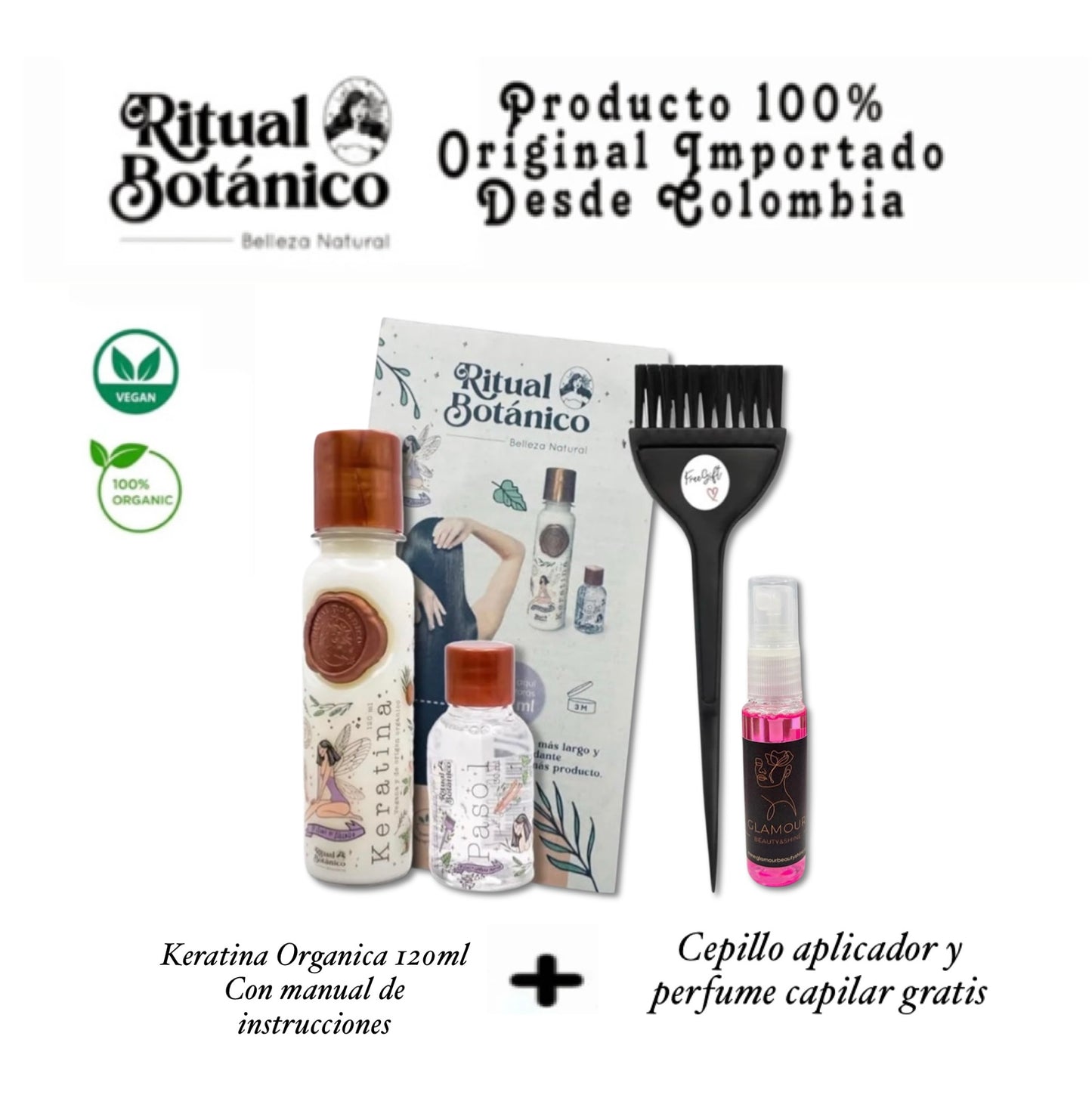 Keratina Orgánica - Ritual Botánico 120ml - Ritual Botanico