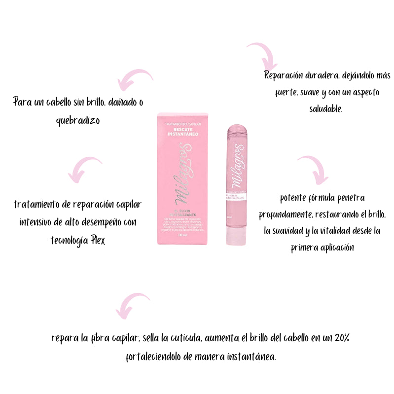 Ampolleta Elixir Revitalizante - Milagros 30ML - Milagros