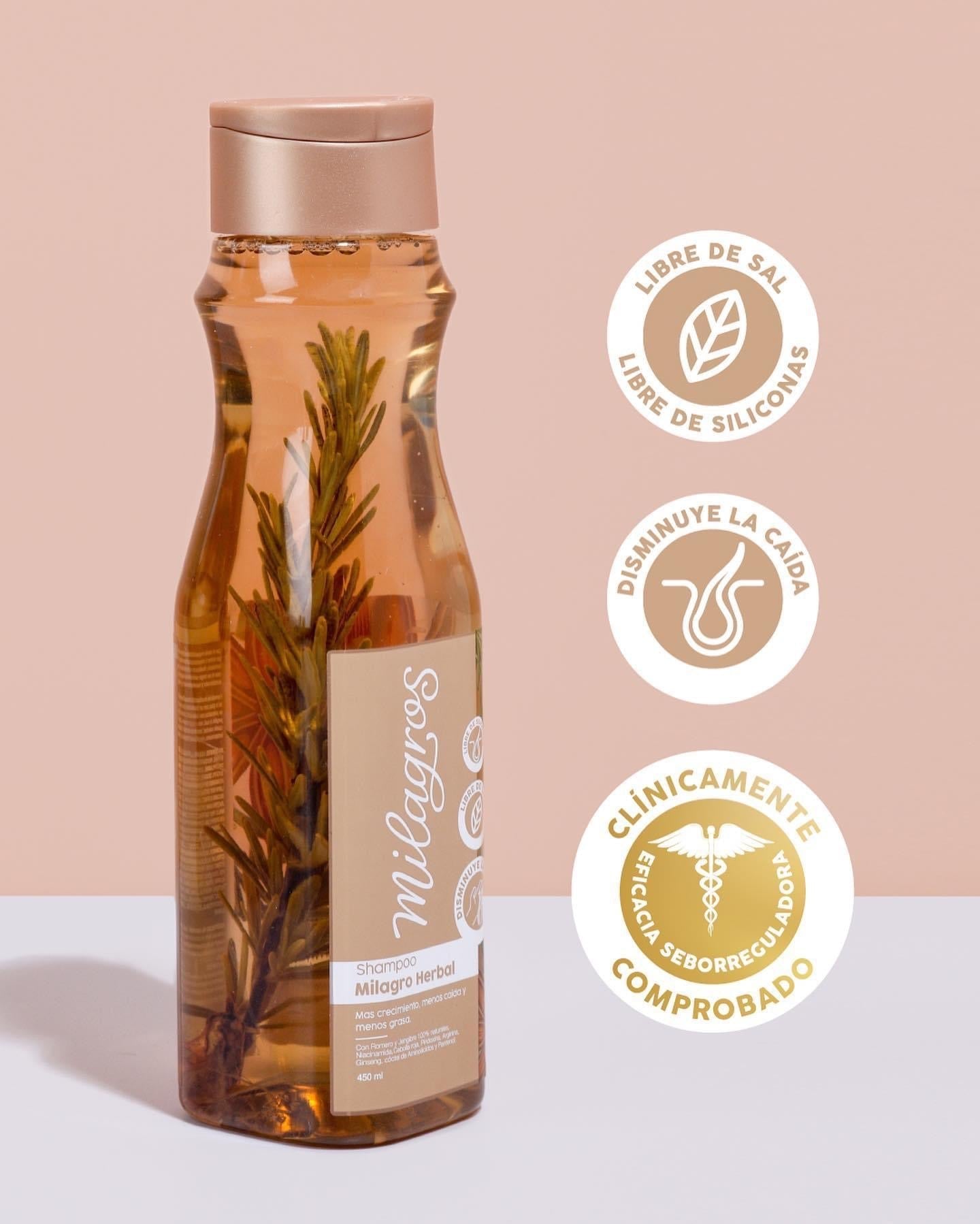 Shampoo Herbal Milagros 100% Natural - Milagros - Milagros
