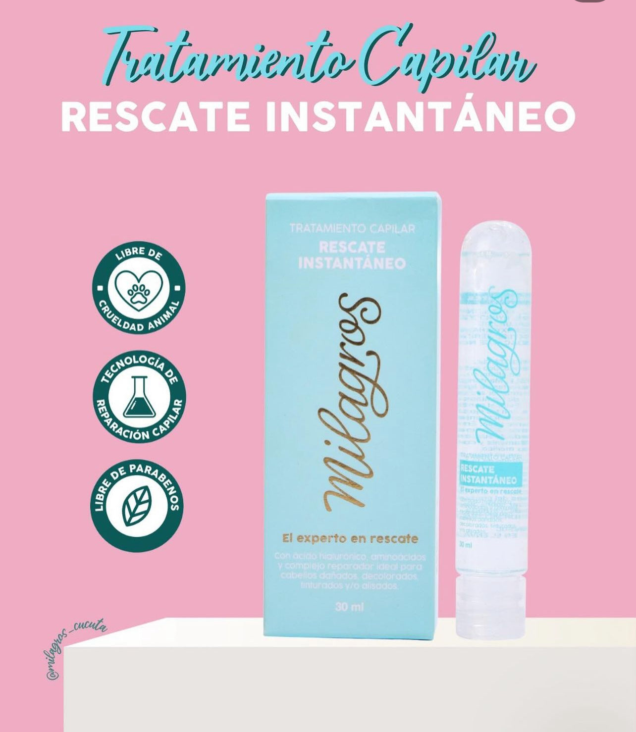 Dúo Ampolletas Rescate Instantáneo - Glamour Beauty & Shine
