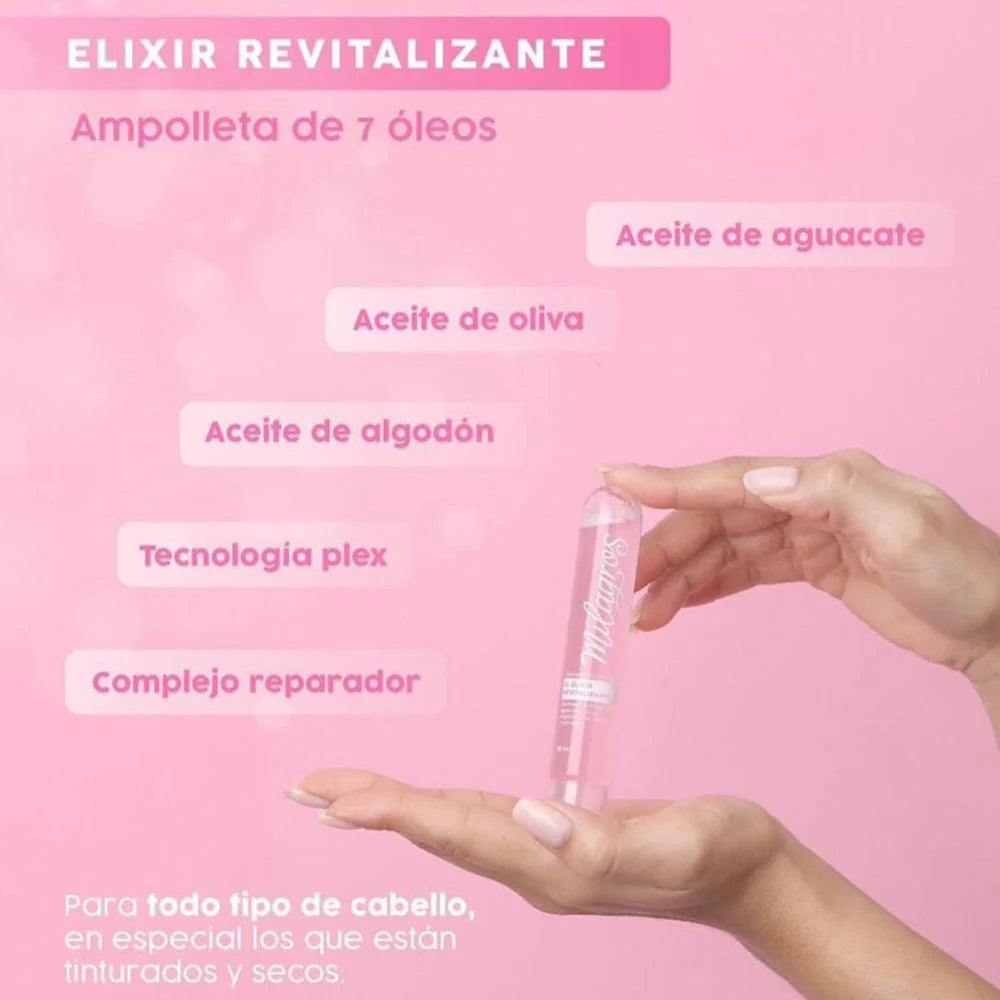 Ampolleta Elixir Revitalizante - Milagros 30ML - Milagros