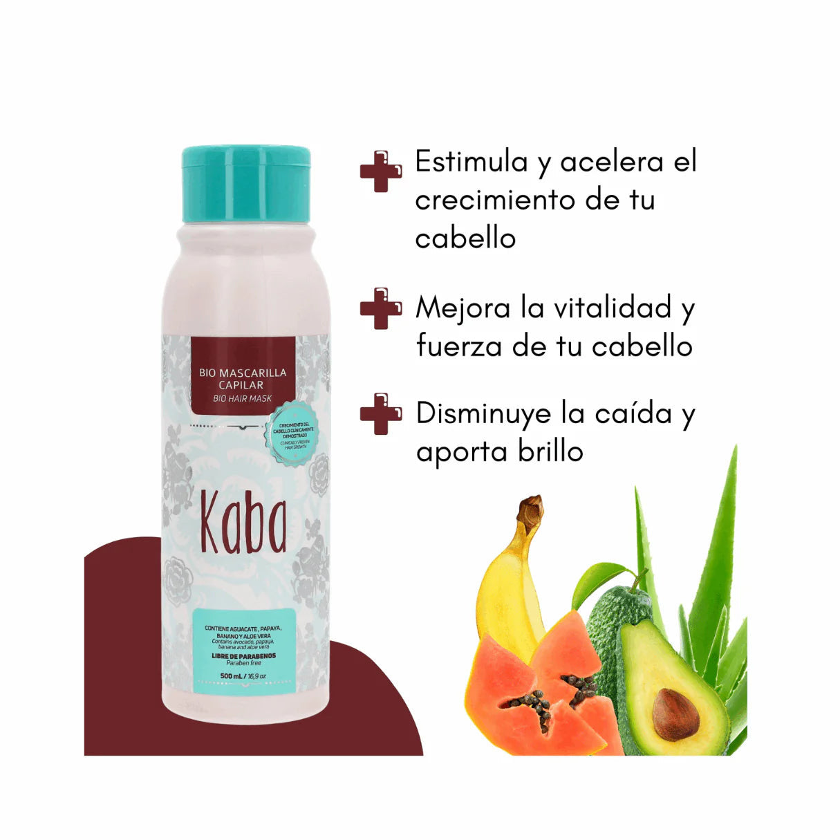 Combi KABA - Biomascarilla Capilar y Shampoo de Cebolla - KABA