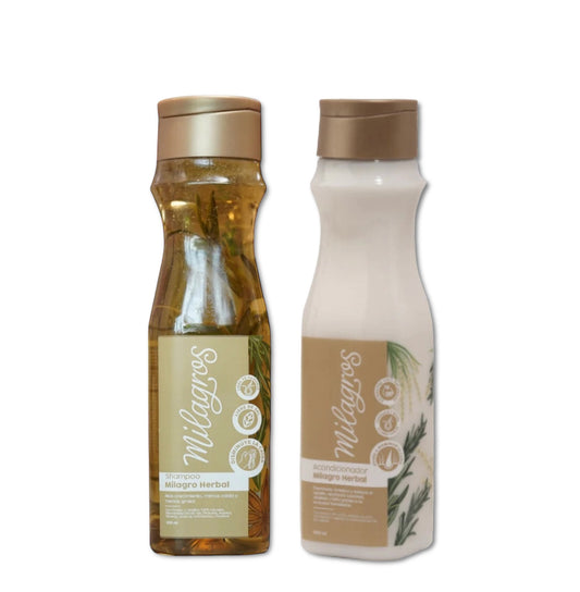 Duo Milagro Herbal Shampoo y Acondicionador - Milagros - Milagros