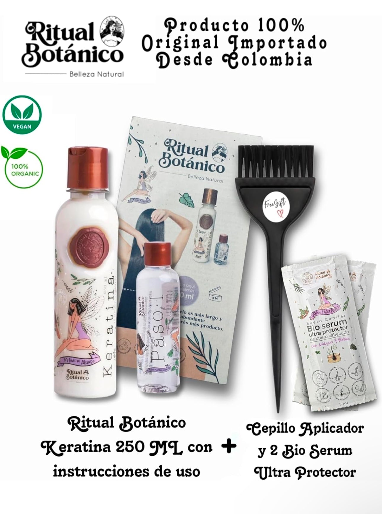 Keratina Orgánica - Ritual Botánico 250ML - Ritual Botanico