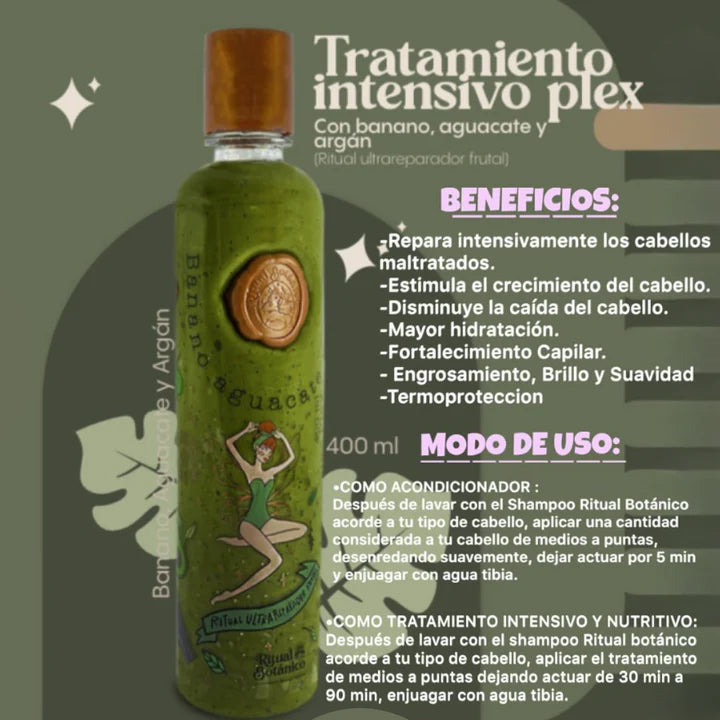 Kit Ritual Botánico para Cabellos Cortos - Ritual Botanico