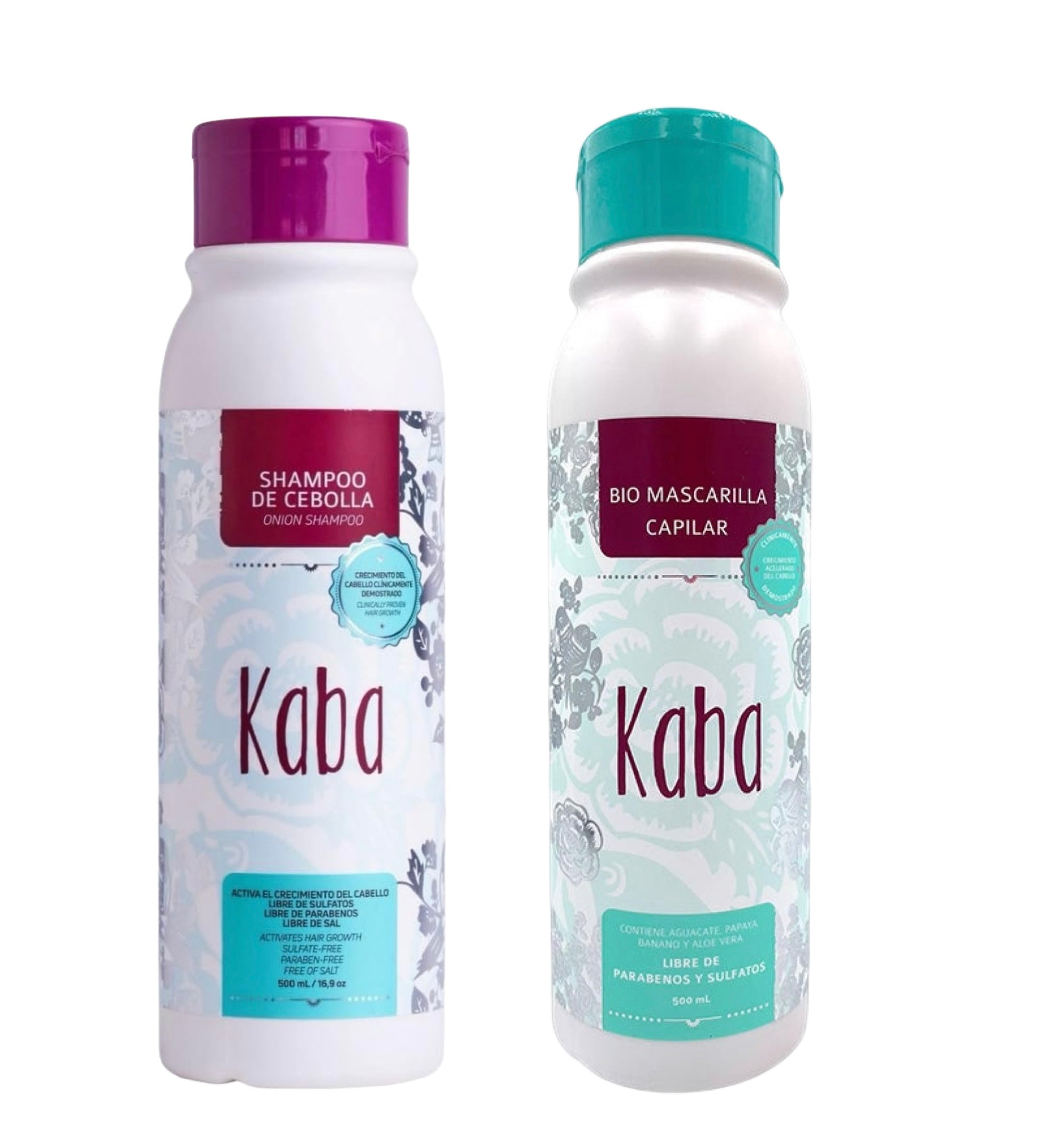 Combi KABA - Biomascarilla Capilar y Shampoo de Cebolla - KABA