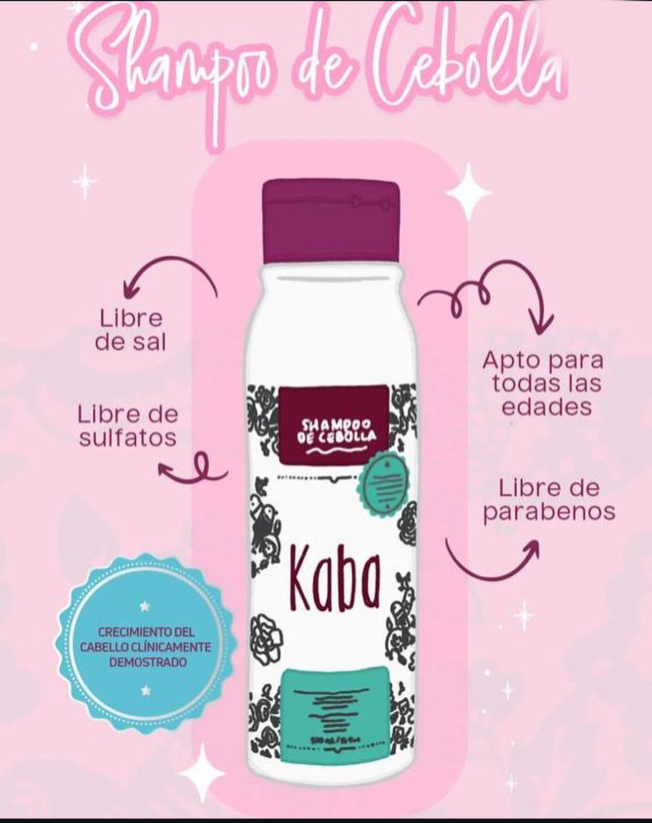 Combi KABA - Biomascarilla Capilar y Shampoo de Cebolla - KABA