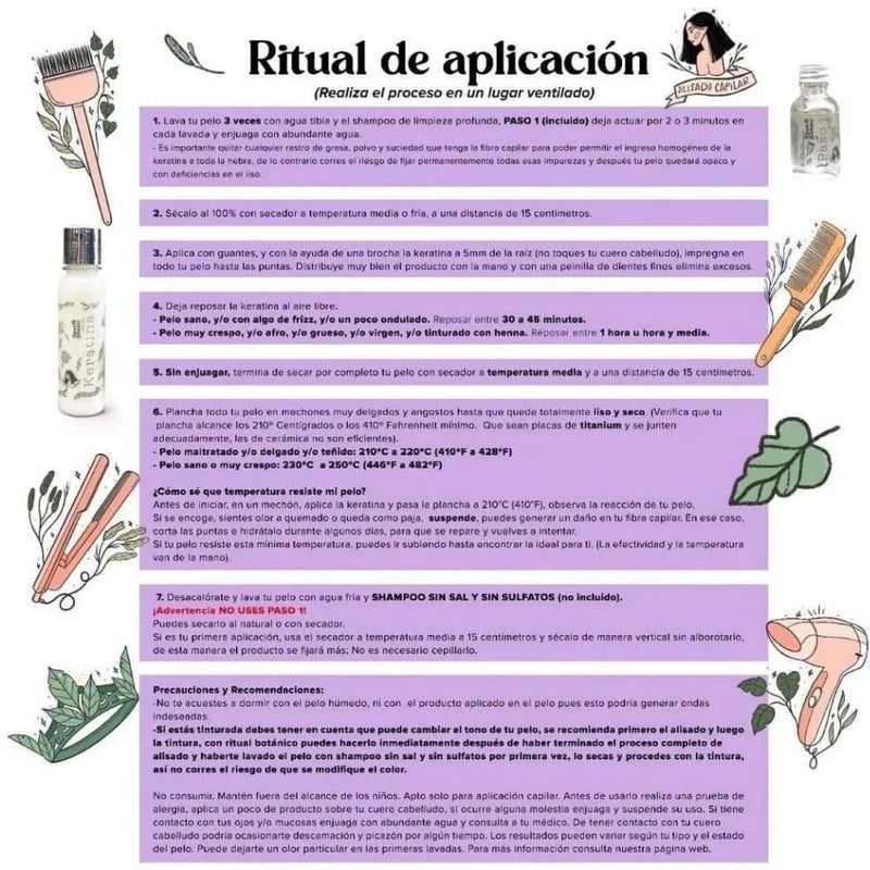 Keratina Orgánica - Ritual Botánico 250ML - Ritual Botanico