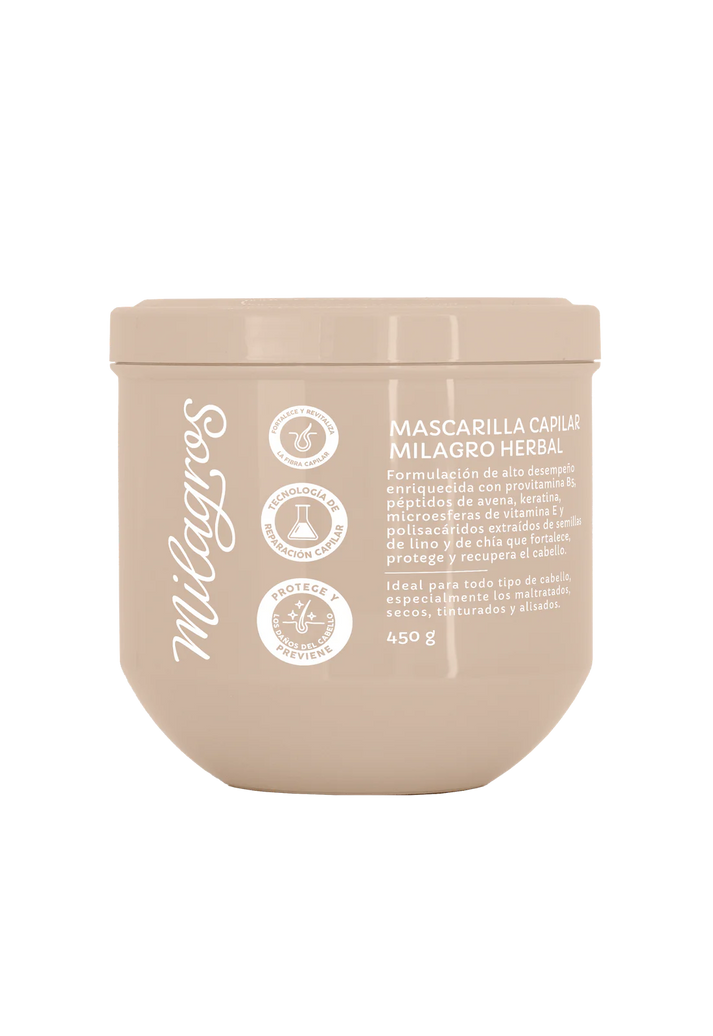 Mascarilla Capilar Milagro Herbal - Milagros - Milagros